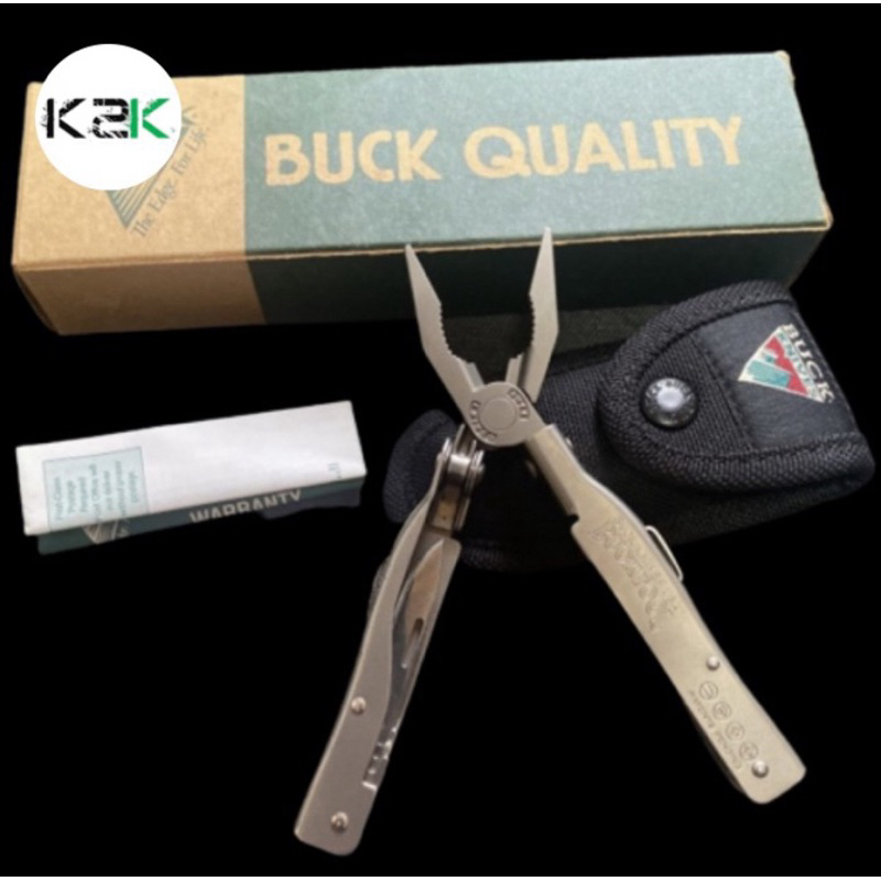 buck 360 multitool tang lipat serbaguna made in usa