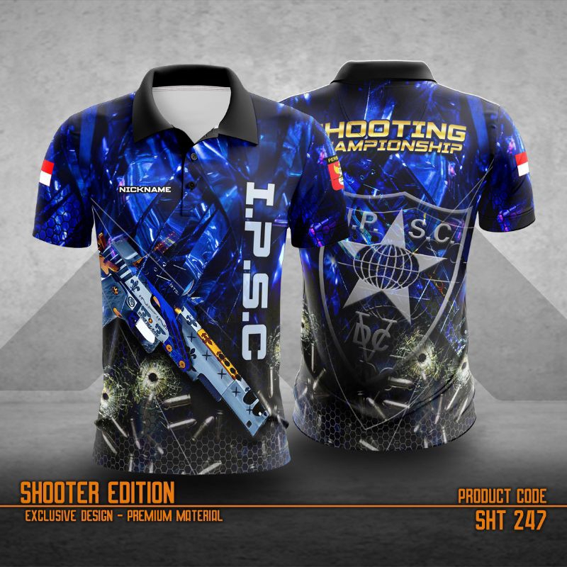 Baju Jersey Perbakin Shooter / Kaos Perbakin Terbaru