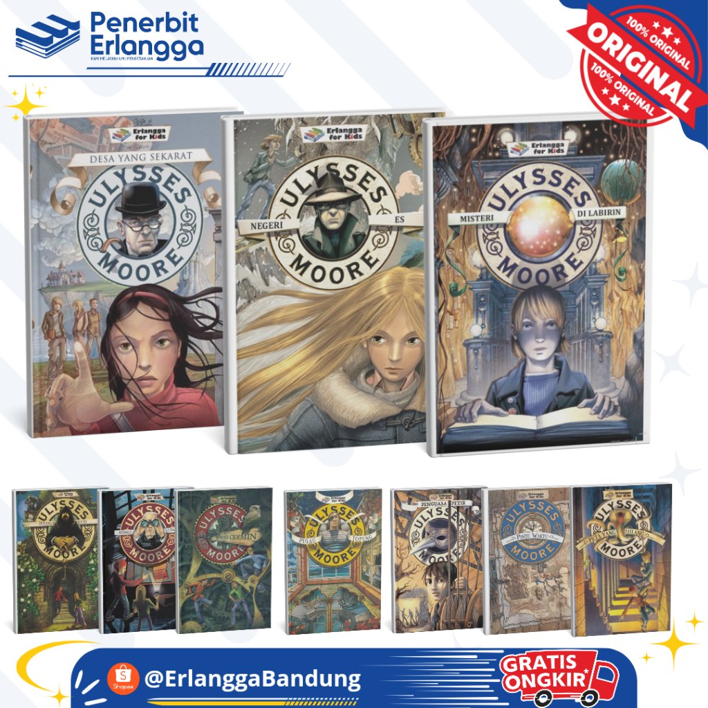 NOVEL SERIES : ULYSSES MOORE -ERLANGGA