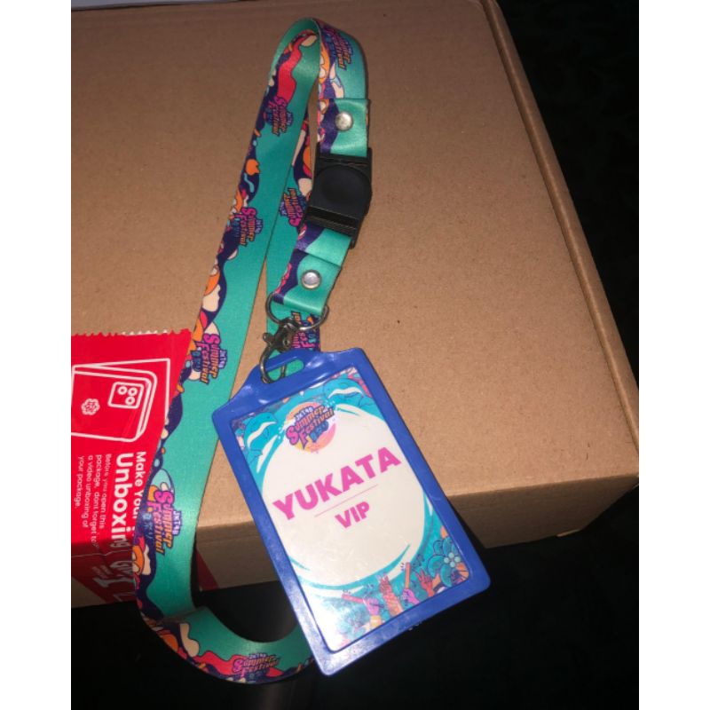 lanyard benefit yukata + VIP card