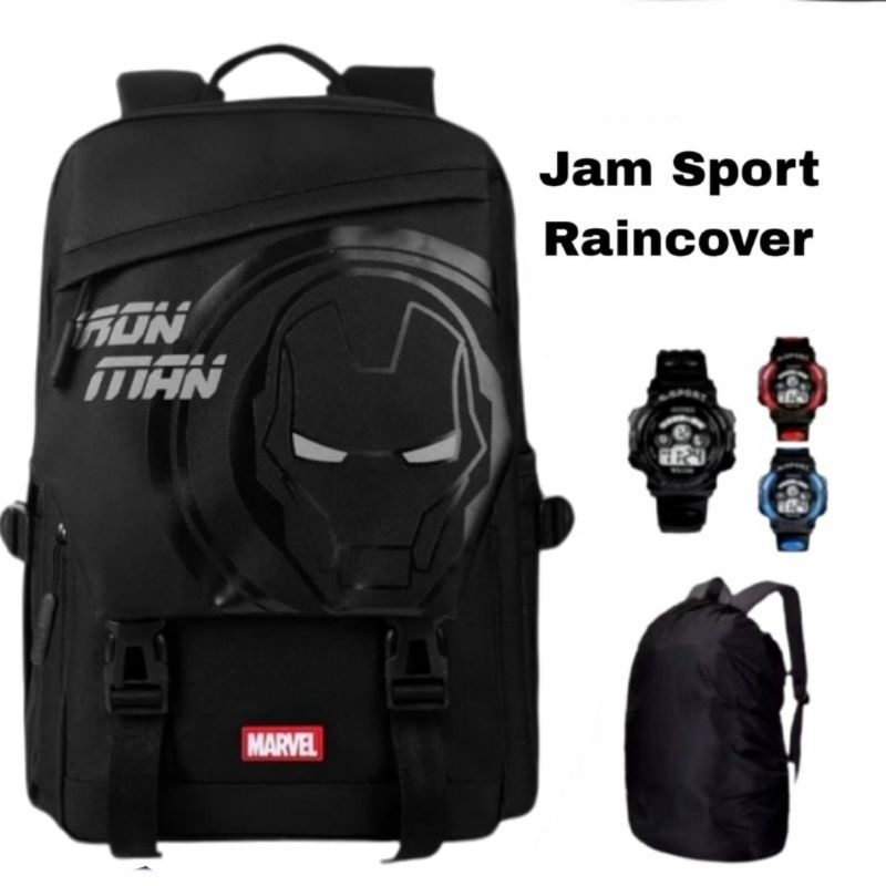 Tas Sekolah Anak Laki''/Ransel Sekolah Anak Pria tas fashion anak tas karakter anak Spiderman