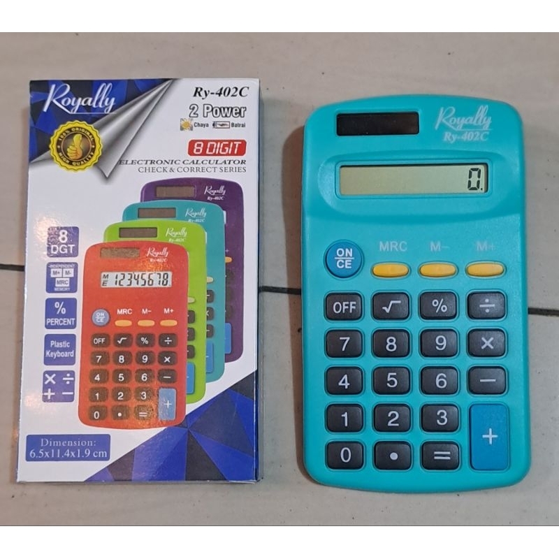 

kalkulator ry 402 C / kalkulator royally ry 402 C / kalkulator mini