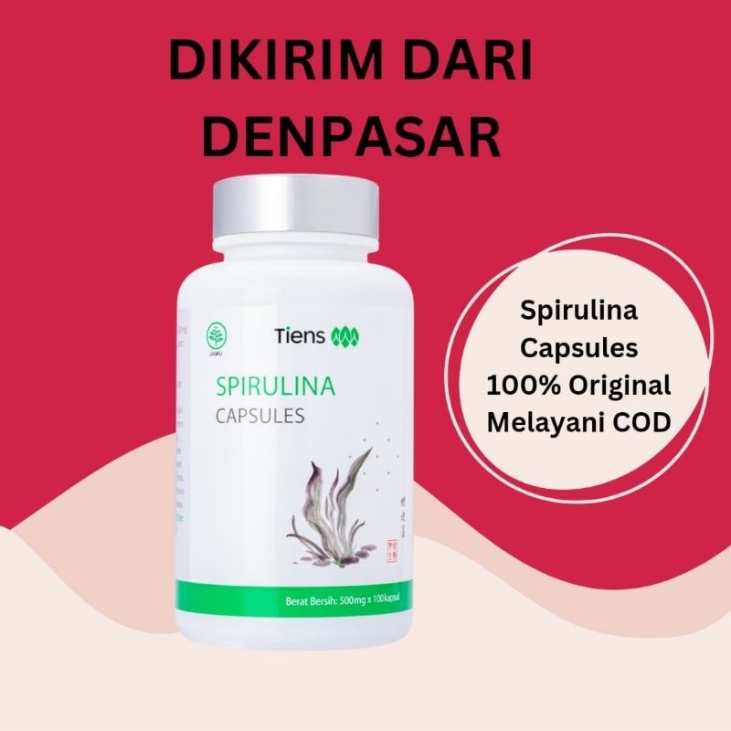 Tiens Bali : Spirulina Capsules Tiens | Masker Spirulina Tiens | Kirim dari Denpasar