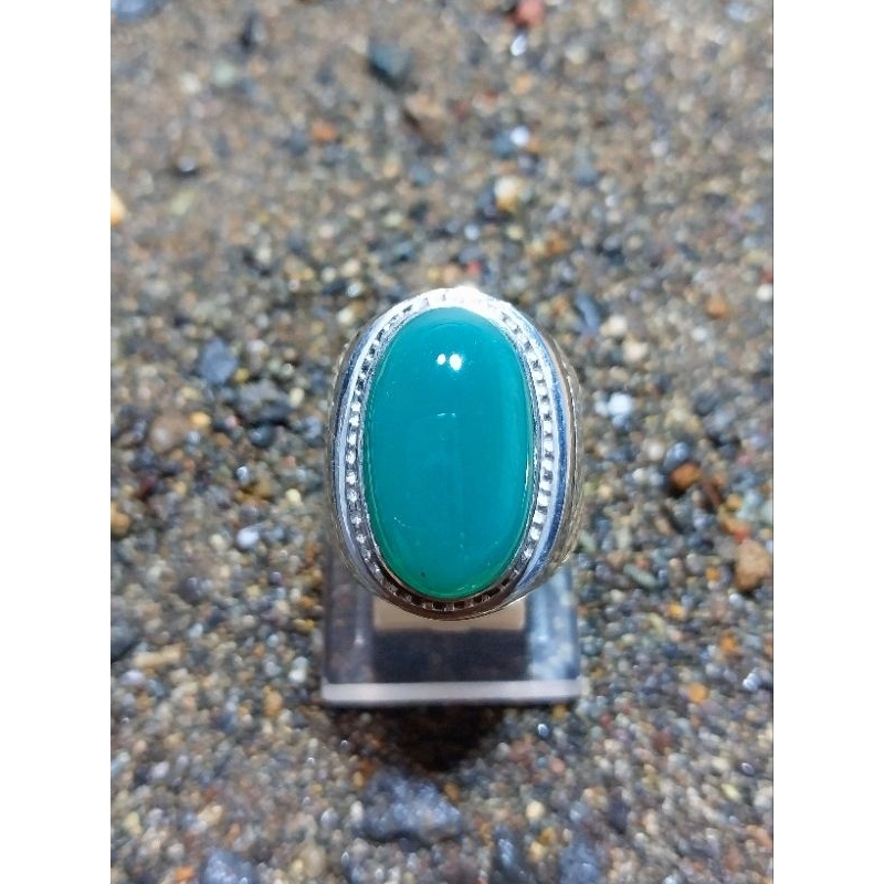 batu akik garut hijau