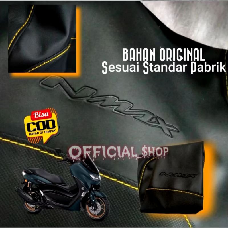 Kulit jok motor yamaha nmax original ( staples/ karet)