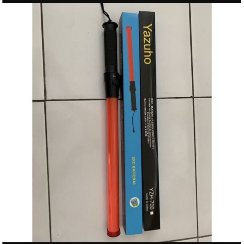 Senter LED Polisi/ Senter Lalu Lintas / Tongkat Parkir Nyala YZH-700 YAZUHO