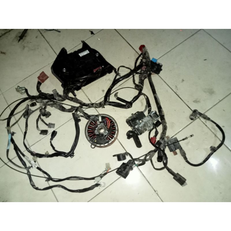 ACG stater pengapian fullset honda scoopy k2f original