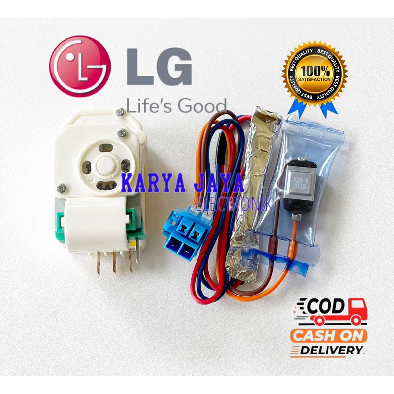 Timer Defrost Bimetal Kulkas LG 2 PINTU / Timer dan Defrost kulkas LG 1 SET