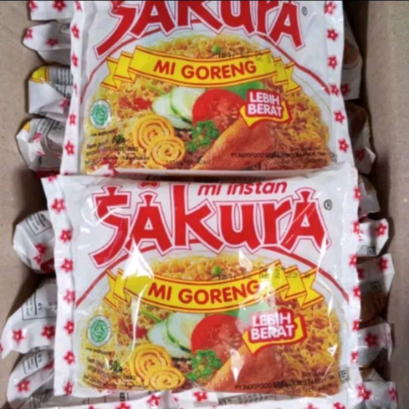 

Mie Goreng Instan Sakura l Paket Hemat Isi 10