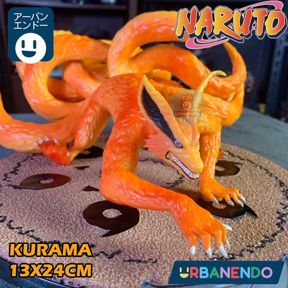 Action Figure Naruto Kurama 13x24cm Standing Pajangan Naruto Action Figure Kurama