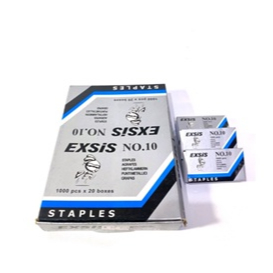 

(1 Pak /20 Pcs MiniBox) Isi Klep/Staples EXSIS No 10