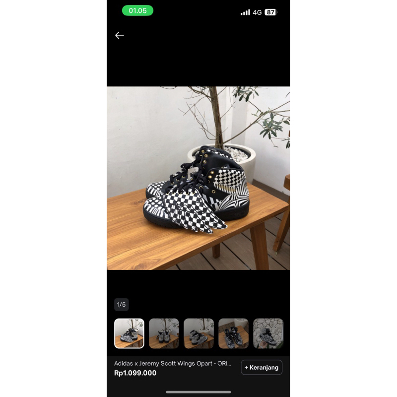 Adidas x Jeremy Scott Wings Opart