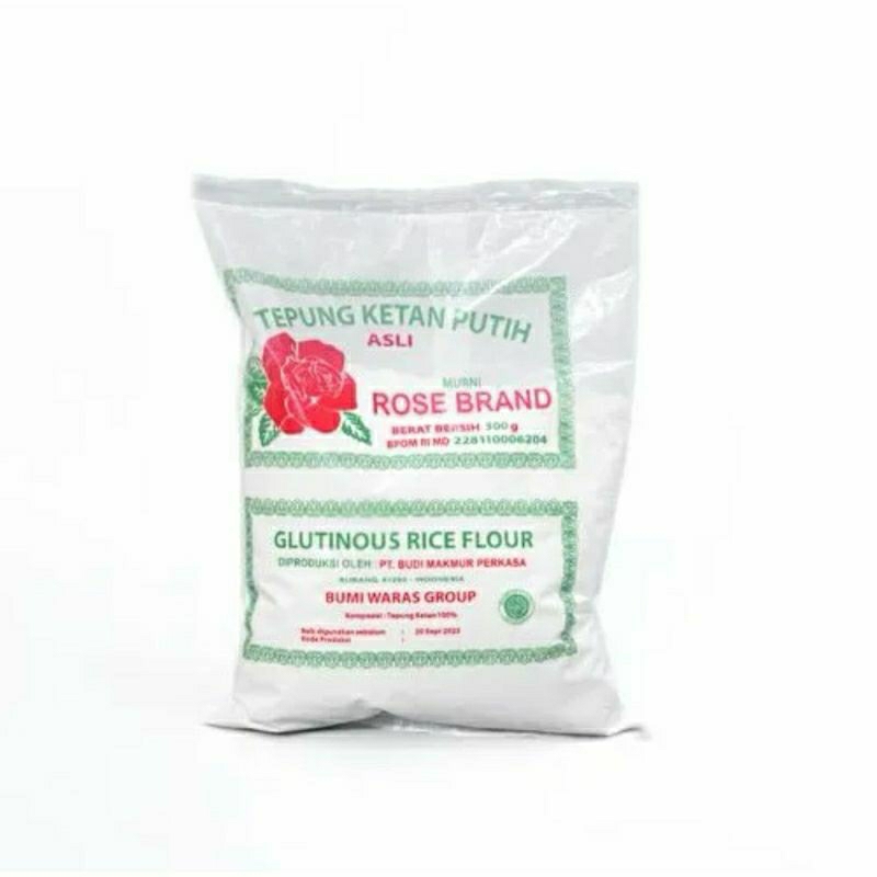

Rose Brand Tepung Ketan Putih 500Gr
