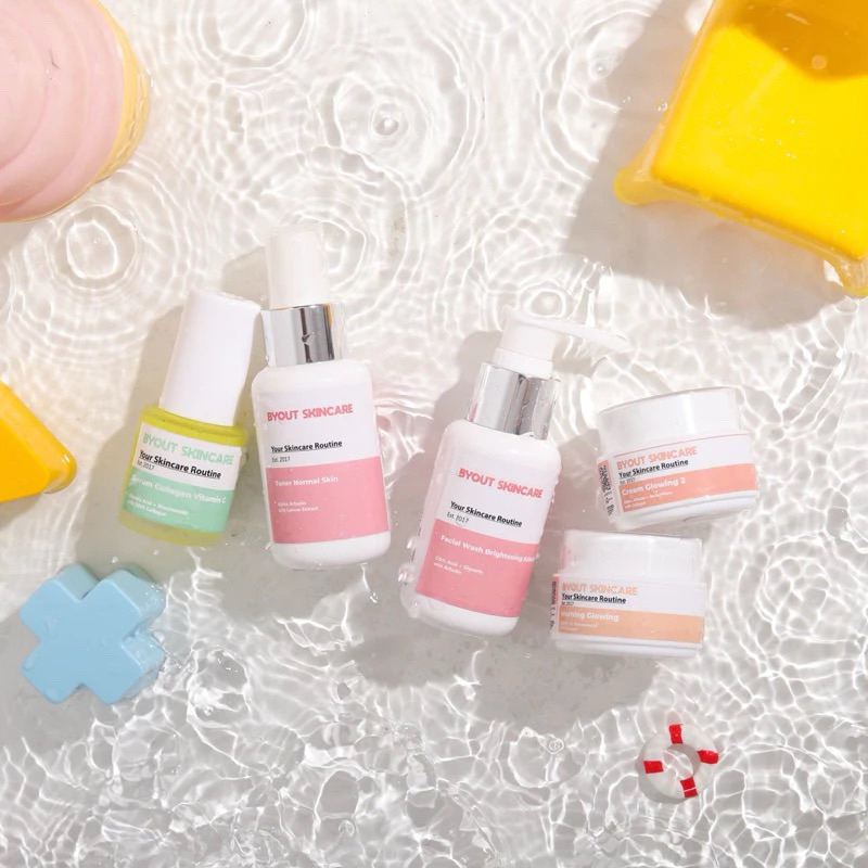 Paket Whitening Glowing Lengkap Byout Skincare Ori Halal BPOM