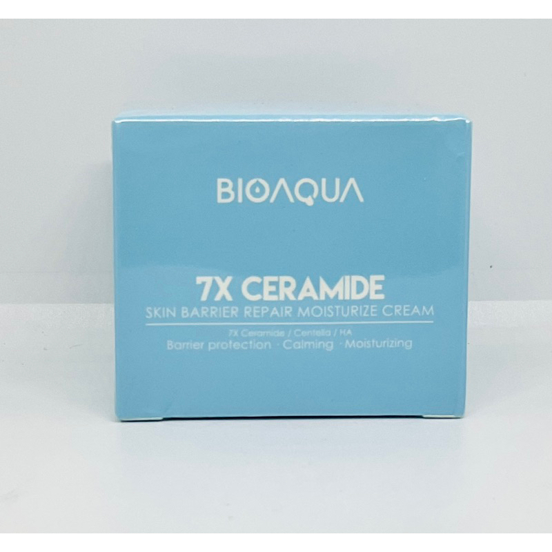 BIOAQUA 7X Ceramide Skin Barrier Repair Moisturizer Cream 50g Pelembab Wajah Cream Pemutih Wajah Day