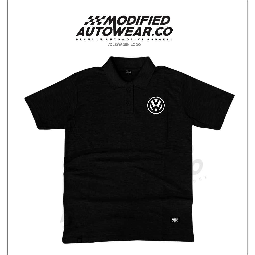 Polo shirt VW kaos kerah volkswagen bahan tebal poloshirt pria volkswagen