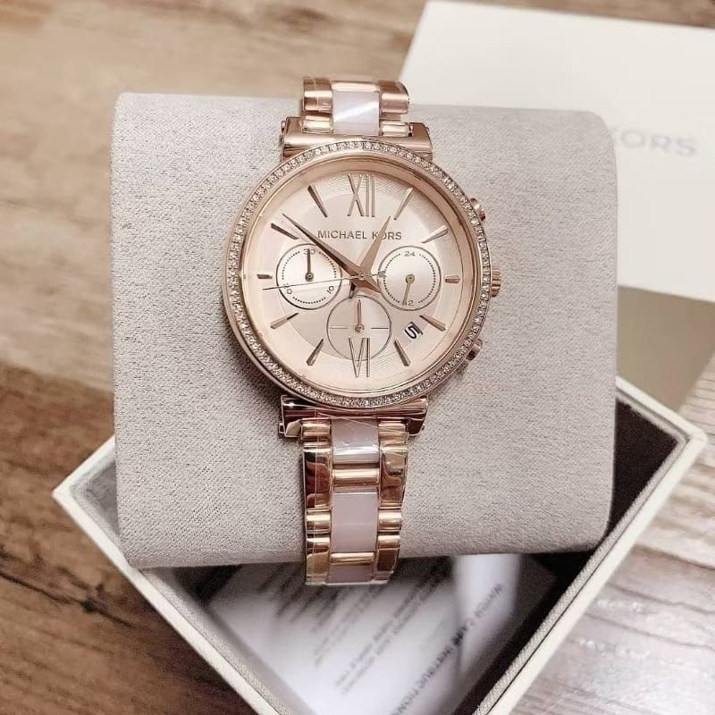 JAM TANGAN WANITA MICHAEL KORS MK6560 | MK 6560 CERAMIC ORIGINAL
