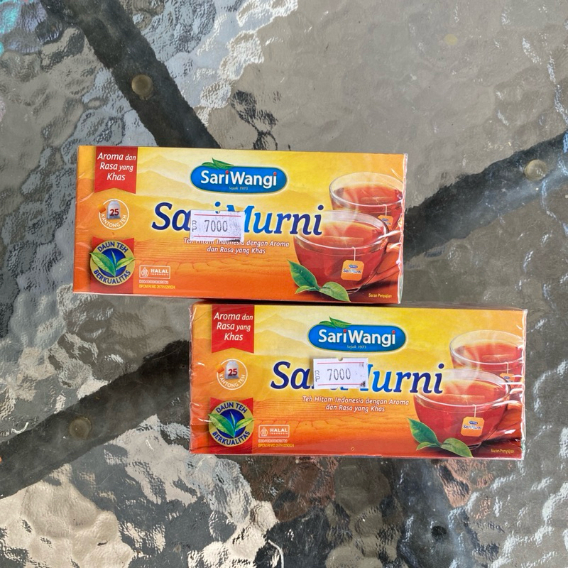 

Teh Sari Murni Kemasan 100 gram isi 25 pcs