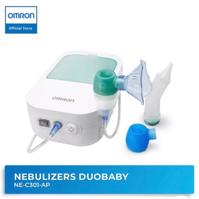 Nebulizer bayi Type  Duo baby NEC301 Omron Alat uap khusus bayi / alat inhalasi / alat aspirator