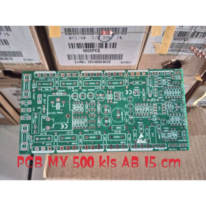 PCB MX 500 kls ab, Bandar power