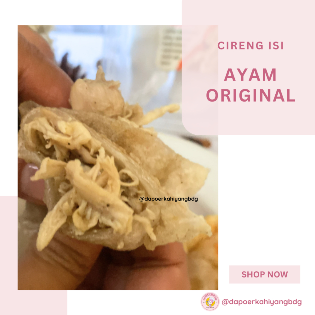 

Cireng Isi Ayam Original By Dapoer Kahiyang