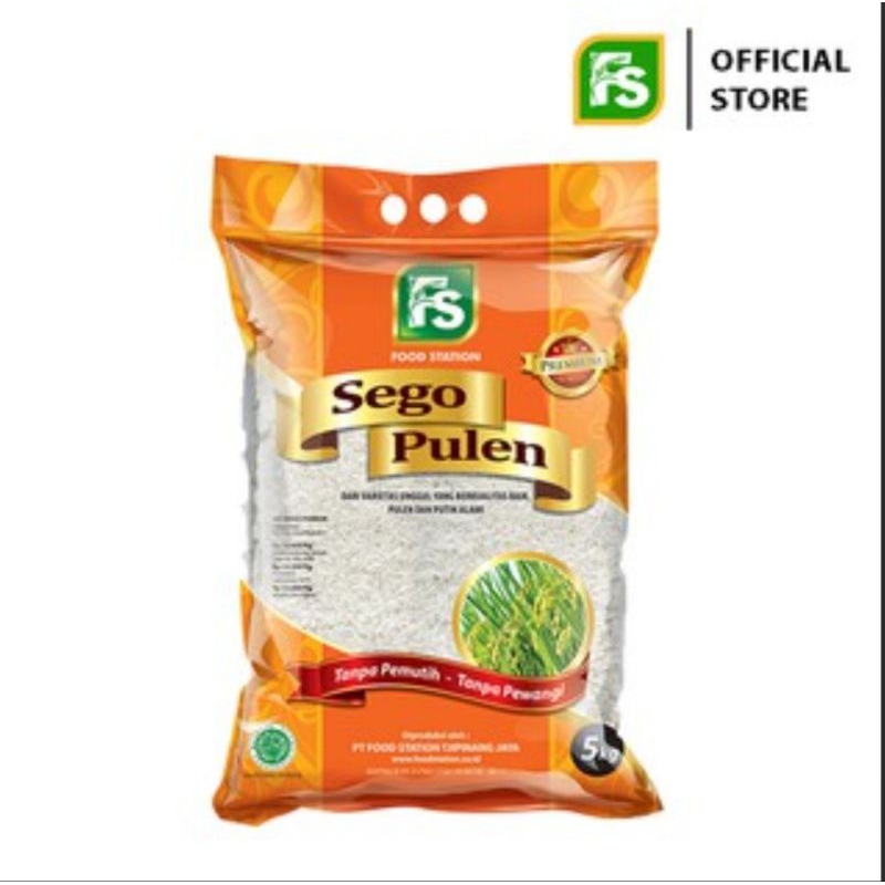 

FS Beras Premium SEGO PULEN Kemasan 5 kg