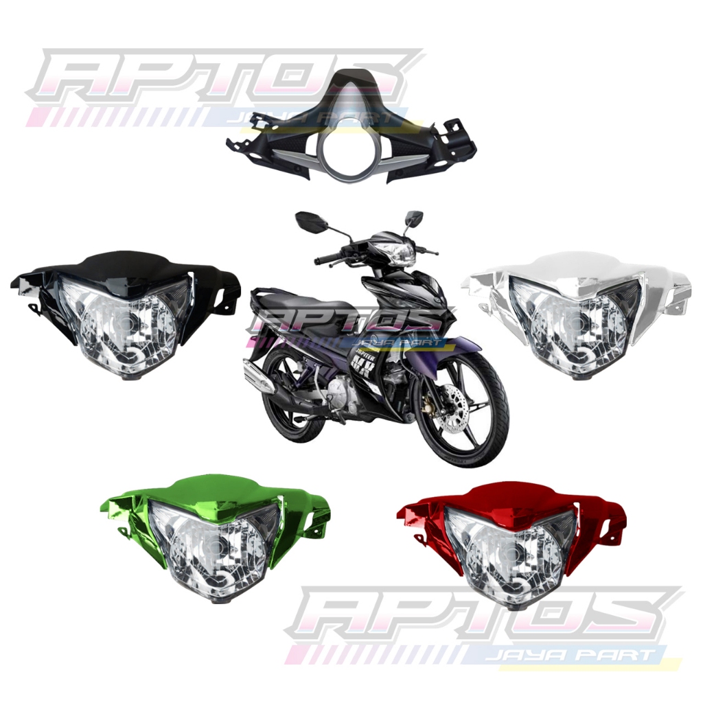 Cover Batok Kepala Depan Belakang Jupiter Mx New 135 Kopling Warna Lengkap