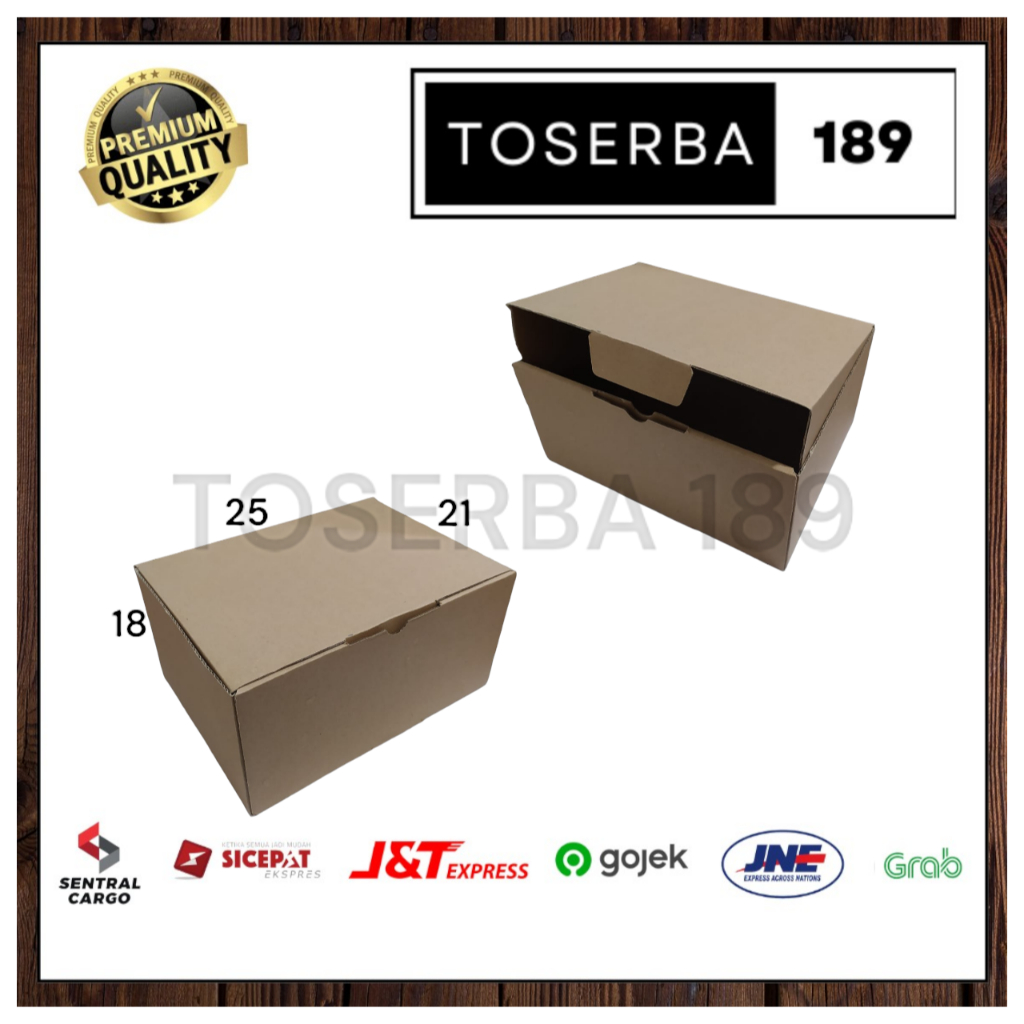 

kardus packing diecut/box pizza uk 25x21x18 cm