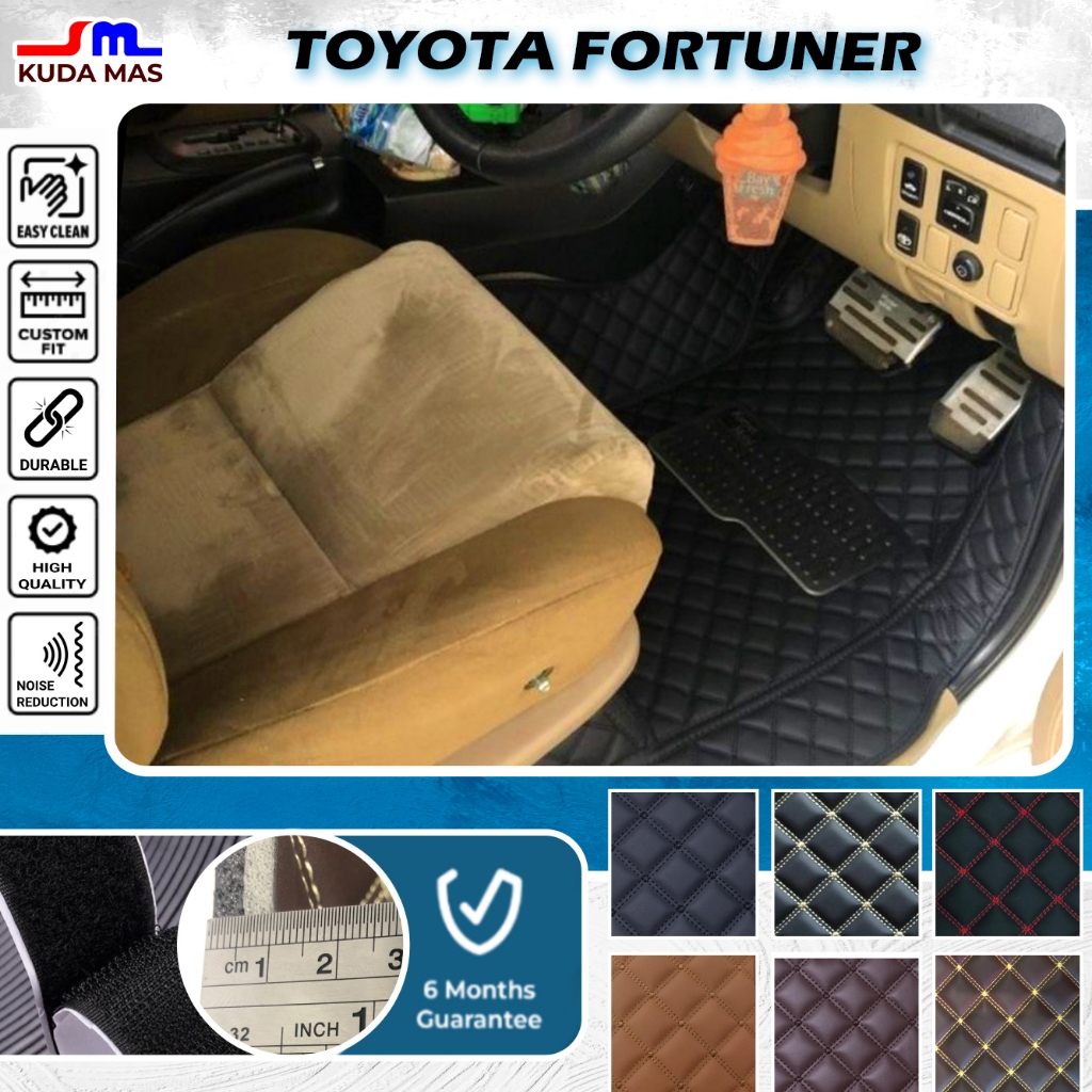 KARPET MOBIL ELIT TOYOTA FORTUNER 7D PREMIUM 2010-2024