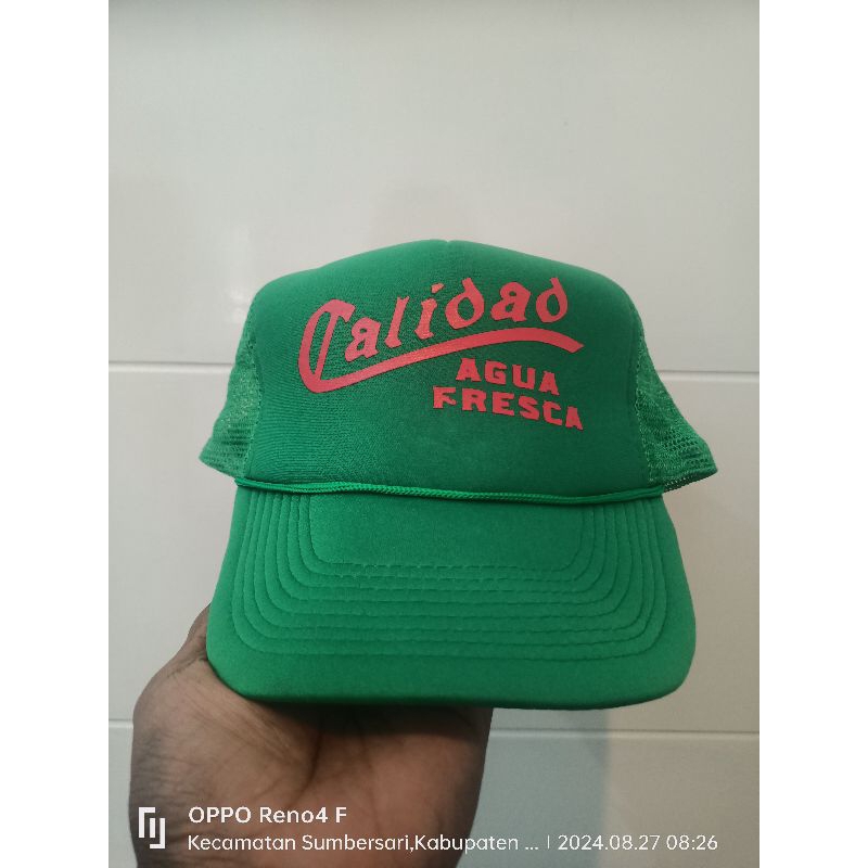 topi trucker jaring tali kapal