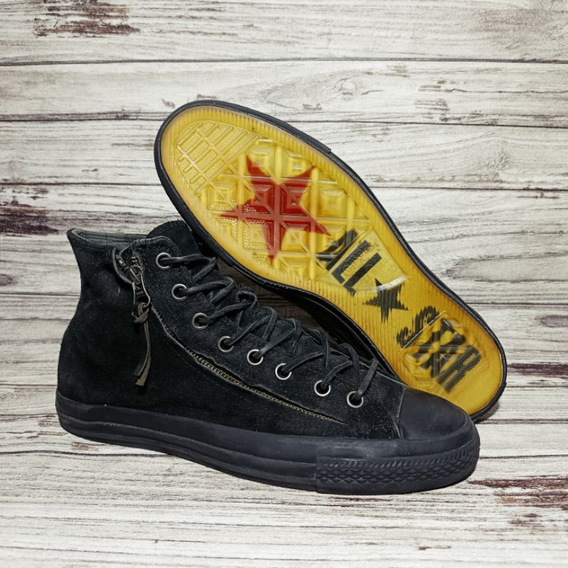 CONVERSE X JOHN VARVATOS DOUBLE ZIP BLACK