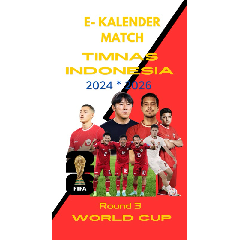 Kalender 2024/2025 edisi timnas indonesia - Kalender digital timnas Indonesia ( 17 halaman )