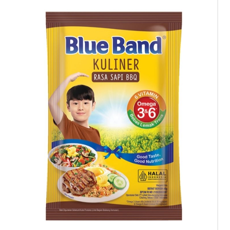 

Blue Band Kuliner Margarin Sapi BBQ 40 gram