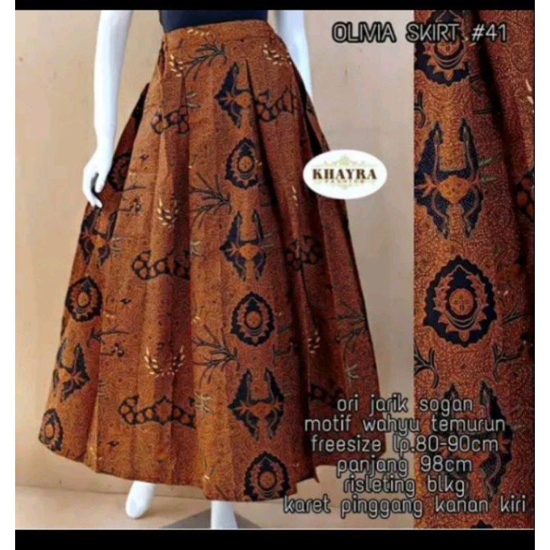 Rok sogan jarik ukuran all size model klok