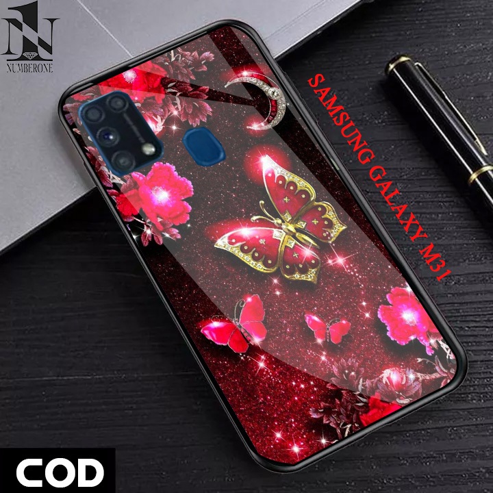 Case Samsung Galaxy M31 [Buterfly] Aneka casing, case, kondom hp, custom case, case aesthetic case m