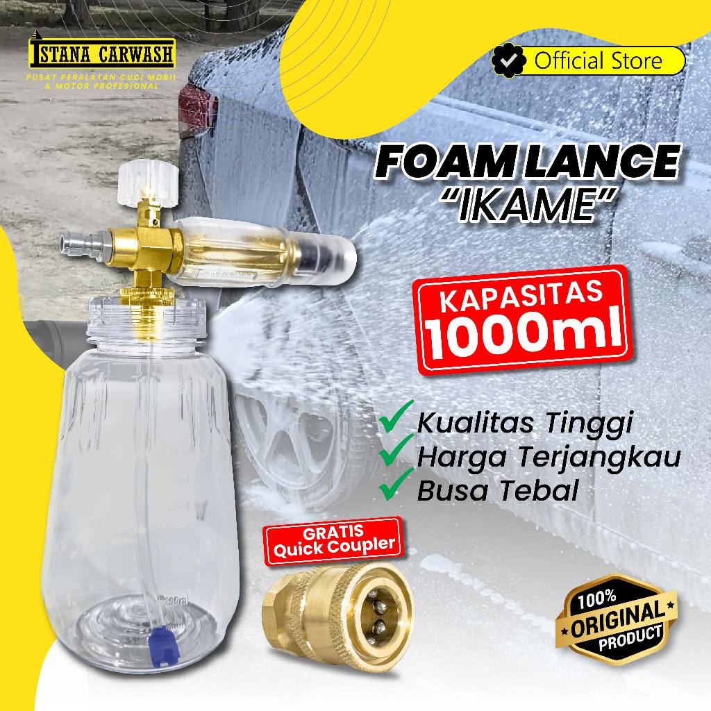 foamlance jet cleaner / foam lance / snow foam lance / tabung foam lance