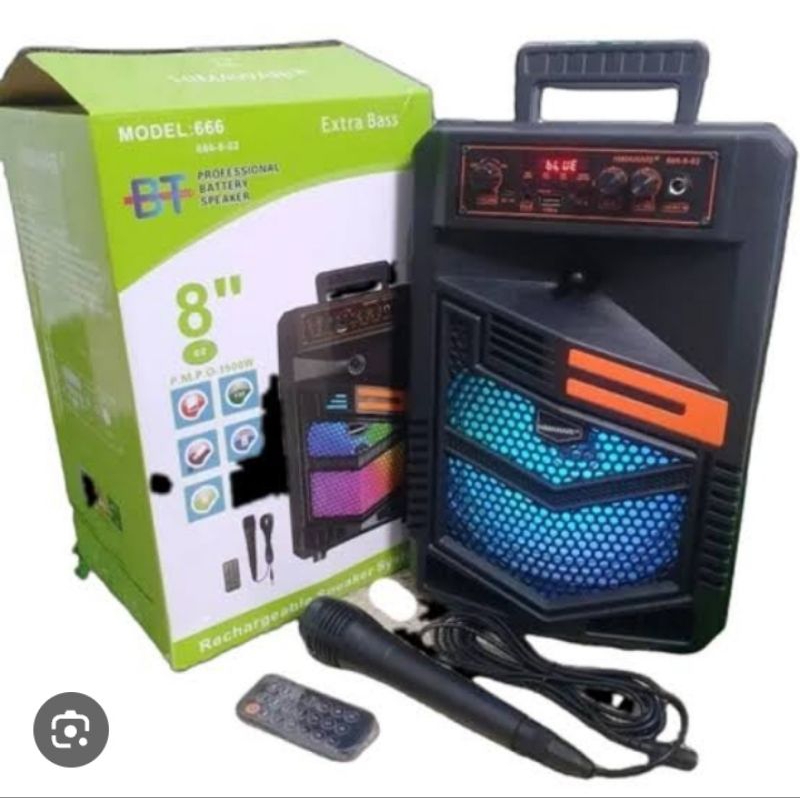 sepeker bluetooth 8in himawari / sepeker portable / spker portable