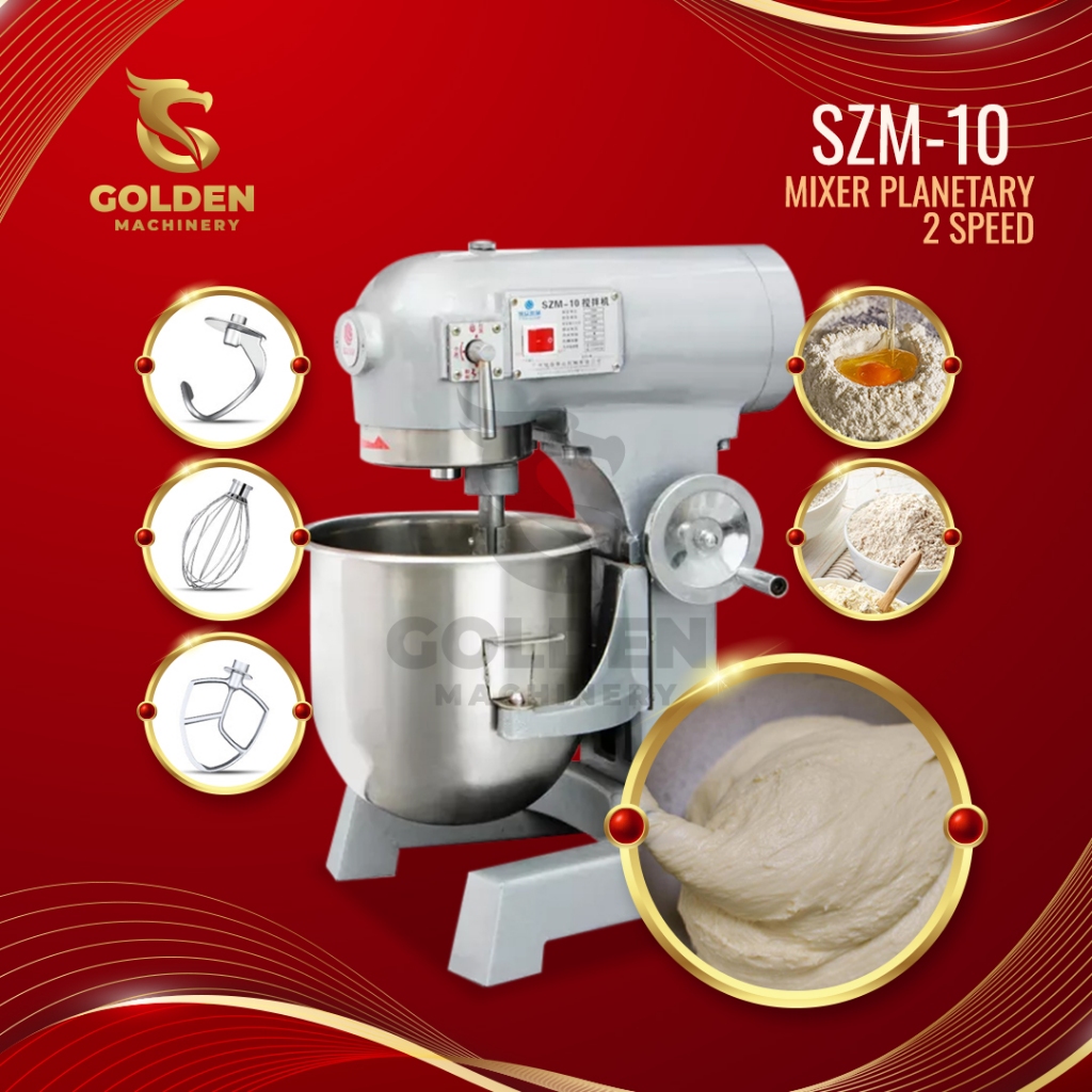 Spiral Mixer/Pengaduk Adonan Roti/Mixer Roti 10Liter SZM-10