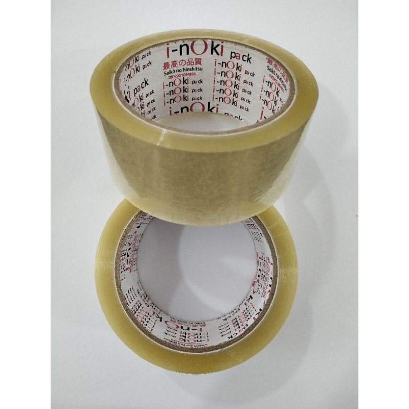 

1 Slop Lakban Bening/Coklat i-noki 2 inch 45mmx70yards