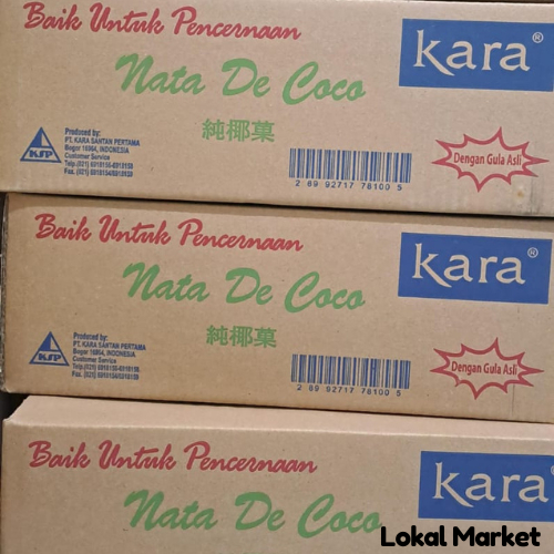 

[DUS] kara nata de coco 6x1kg per dus sari kelapa / Harga Termurah
