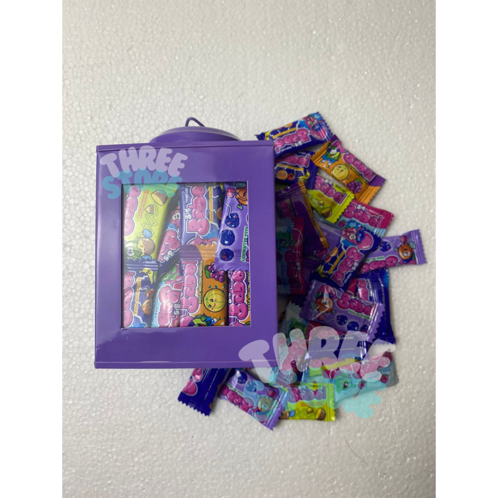 

Hampers Toples Isi Permen Karet Bigbabol / Toples Kaleng Permen / Kado Toples Permen / Parcel Toples