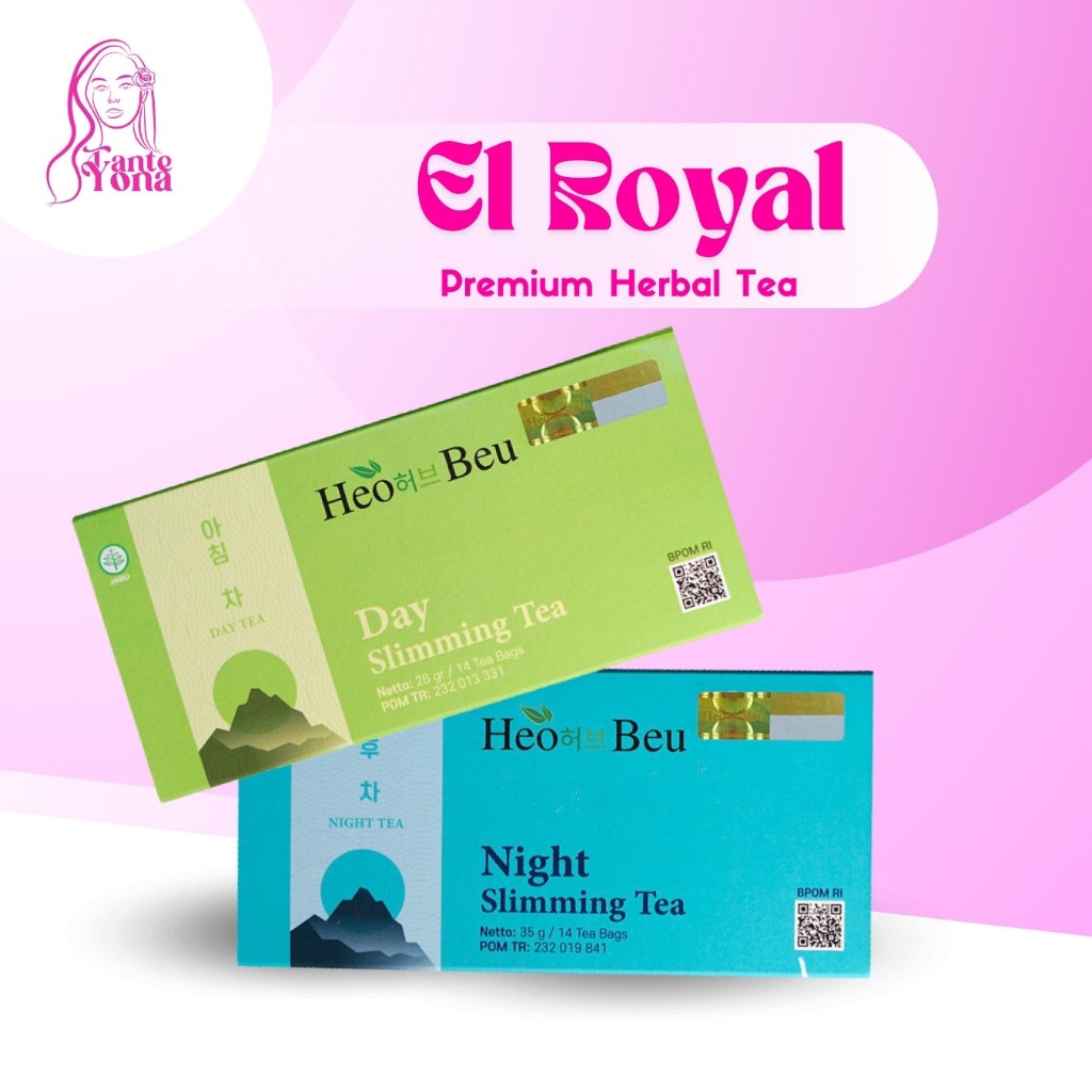 

Teh Heo Beu Paket Slimming Tea 1 Paket Day & Night | Teh Herbal Pelangsing Perut Pagi dan Malam