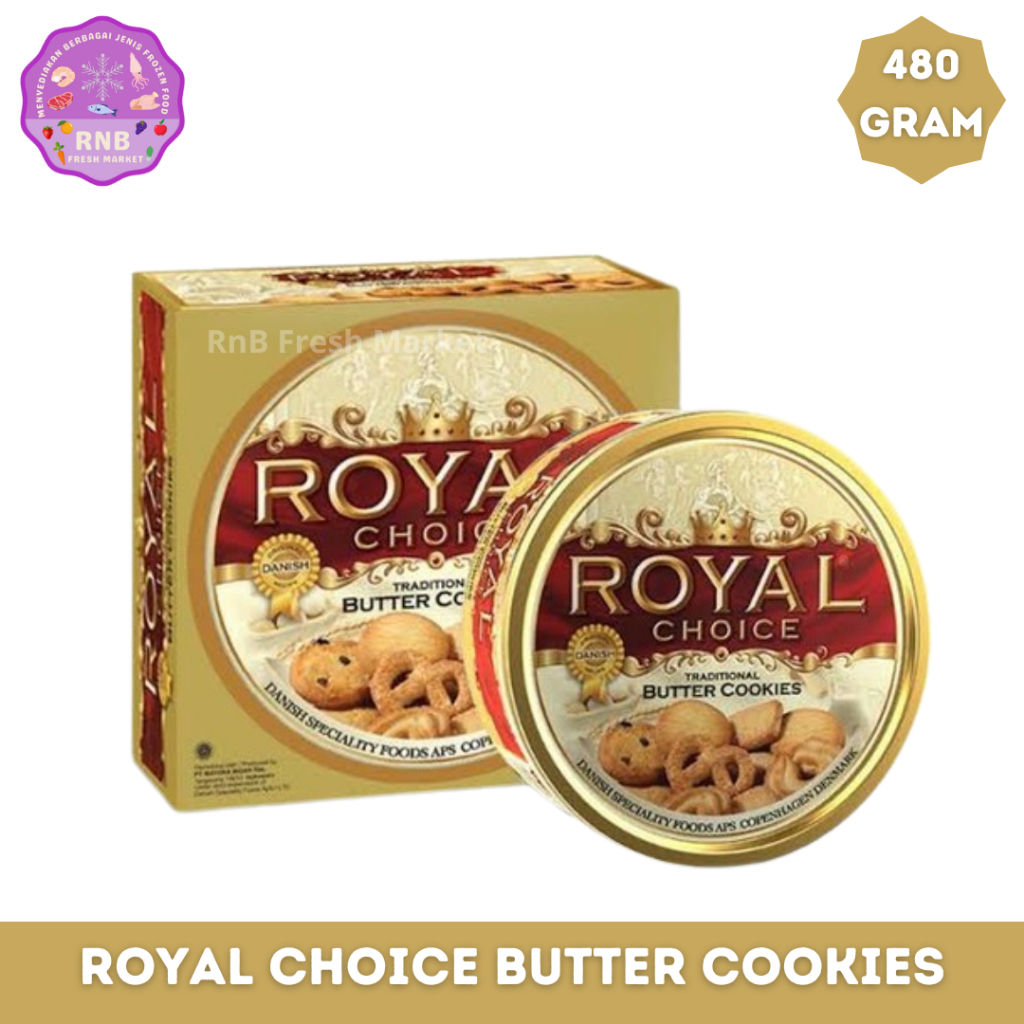 

Royal Choice Traditional Butter Cookies Netto 480 Gram