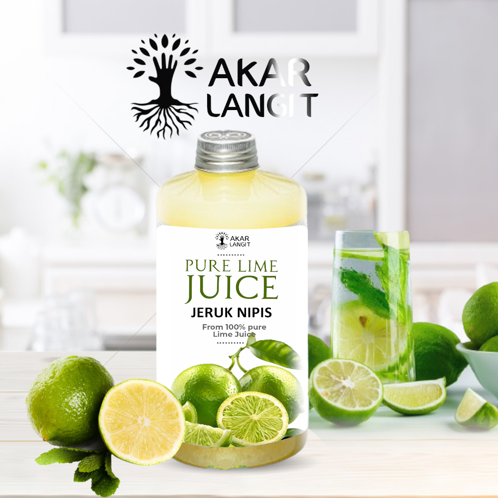 

Sari Jeruk Nipis Murni / Pure Lime Juice 500ml - Akarlangit