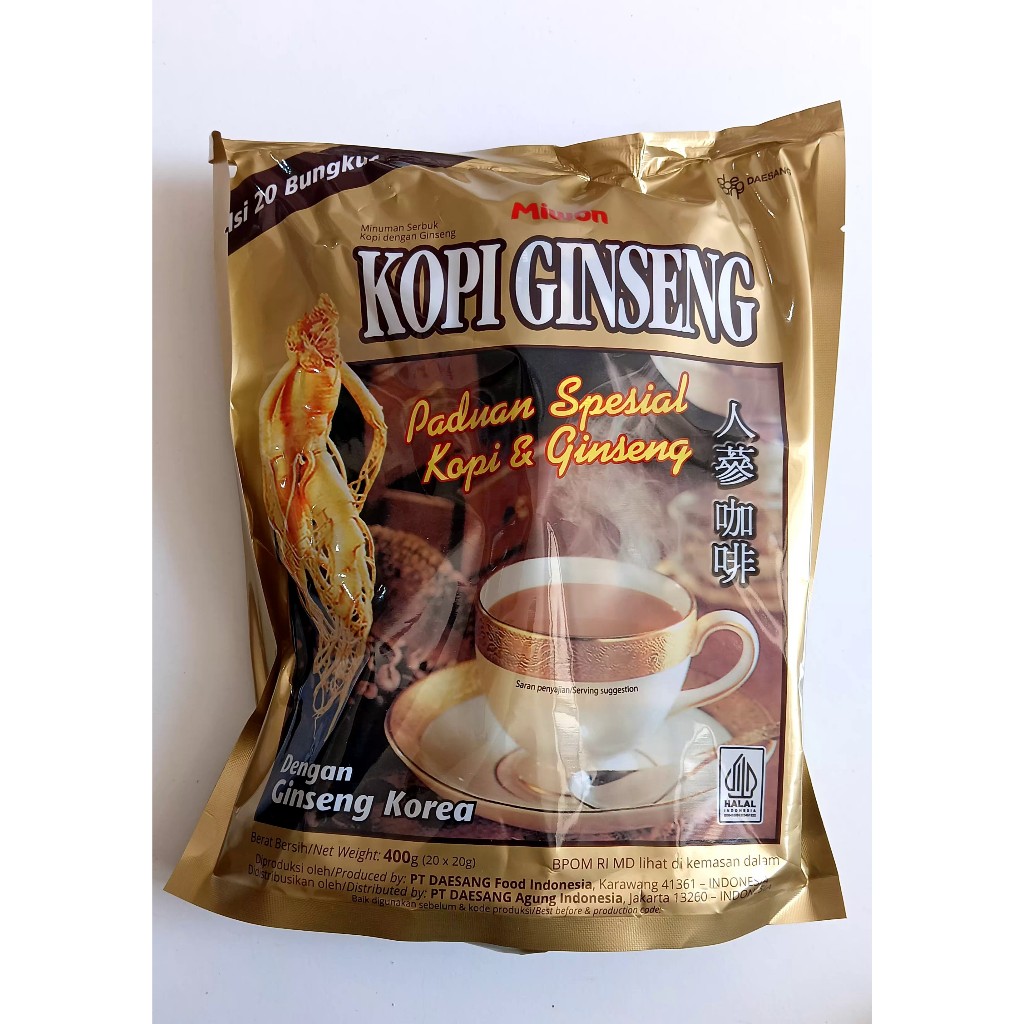 

miwon kopi Ginseng Korea Sachet - Korean Ginseng Coffee