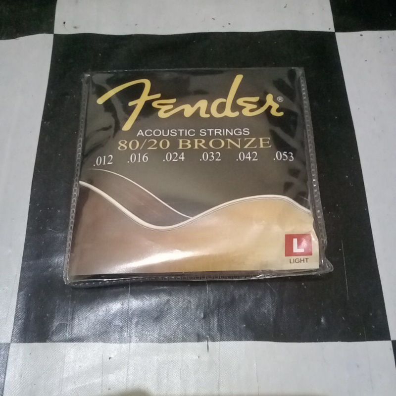 senar gitar acoustic fender 1set 12-53