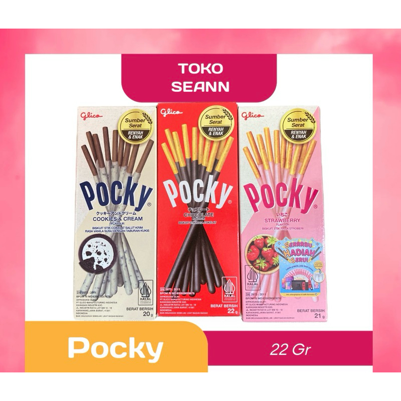 

Glico Pocky stick 22gr / kotak