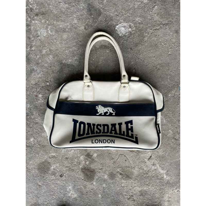 LONSDALE Duffle Full Leather Bag Second