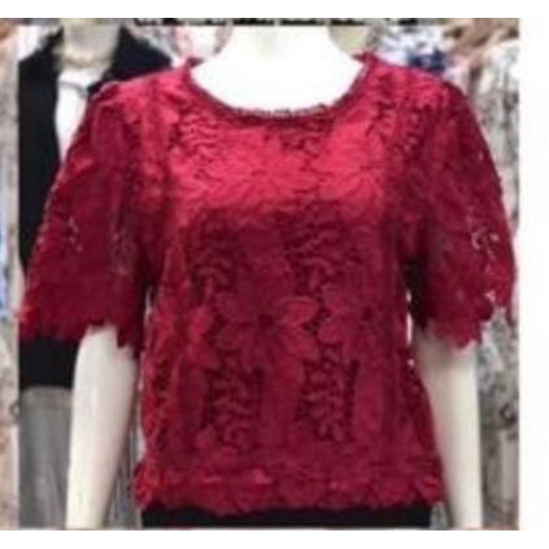 BLOUSE BROKAT AN-AN BANGKOK WANITA//BLOUSE BROKAT BANGKOK//ATASAN BROKAT PESTA BANGKOK