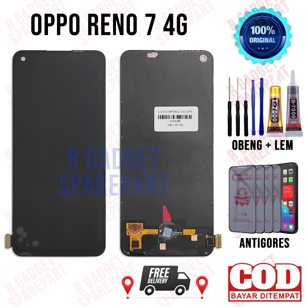 Lcd Oppo Reno 7 4G Original OEM Quality Lcd Touchscreen Oppo Reno 7 4G Fullset